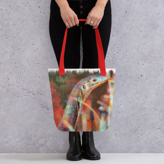 Tote bag - monitor lizard