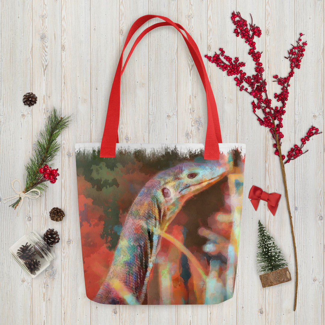 Tote bag - monitor lizard