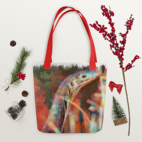 Tote bag - monitor lizard