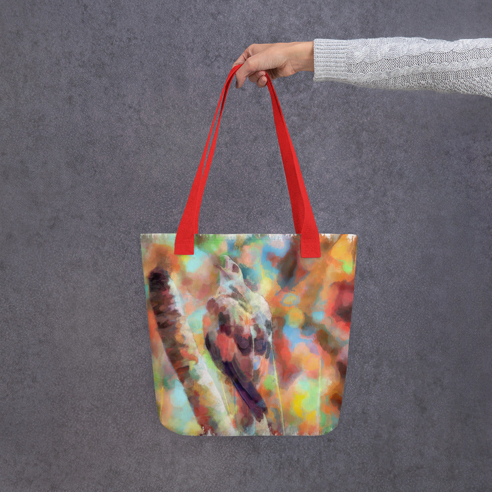 Tote bag - white-tailed kite