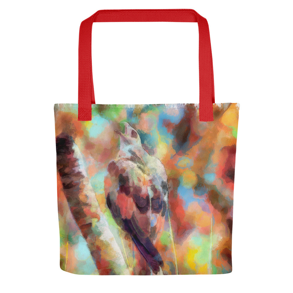 Tote bag - white-tailed kite