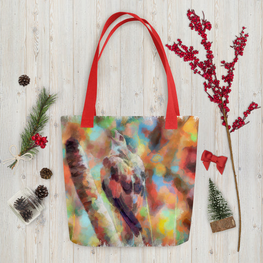 Tote bag - white-tailed kite