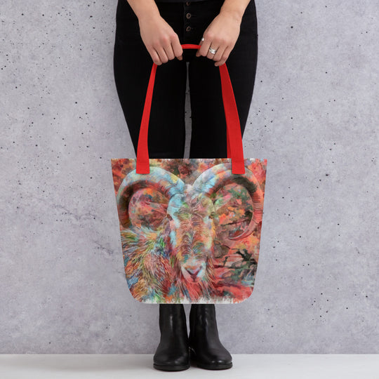 Tote bag - bighorn sheep v2