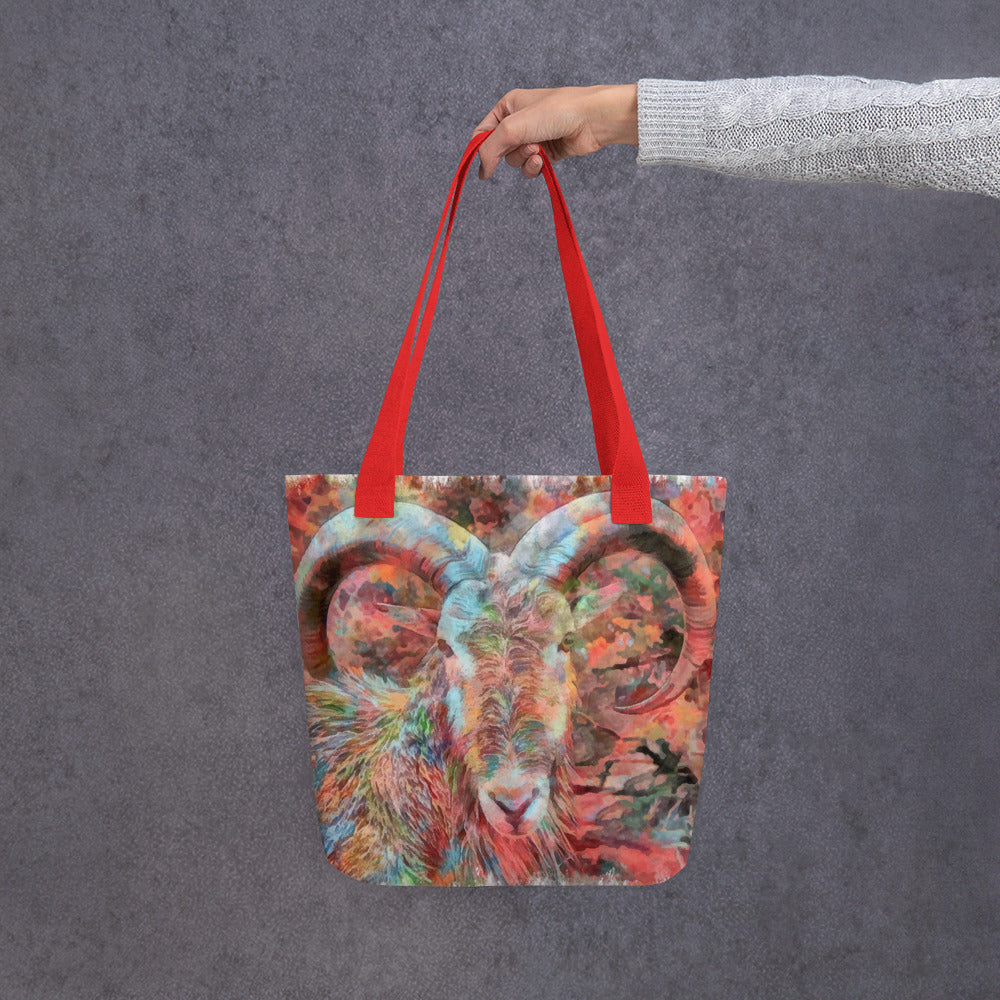 Tote bag - bighorn sheep v2