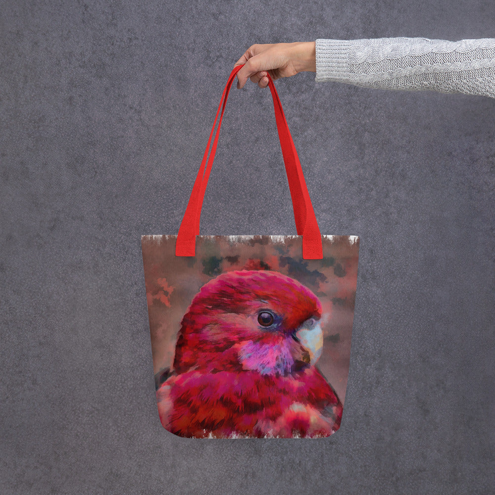 Tote bag - Crimson rosella