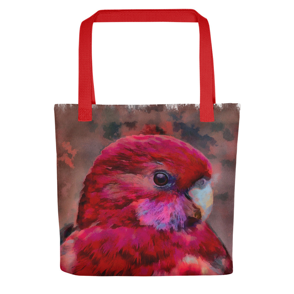 Tote bag - Crimson rosella