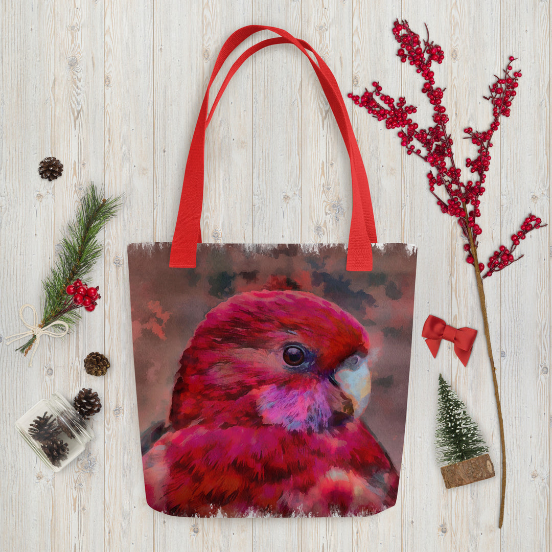Tote bag - Crimson rosella
