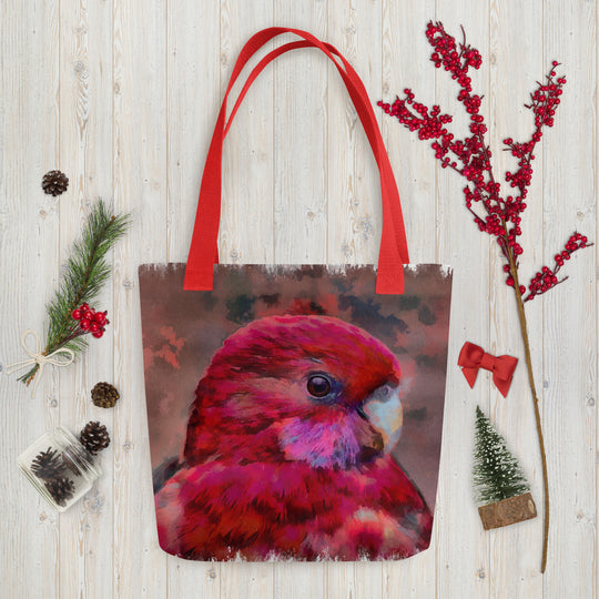 Tote bag - Crimson rosella