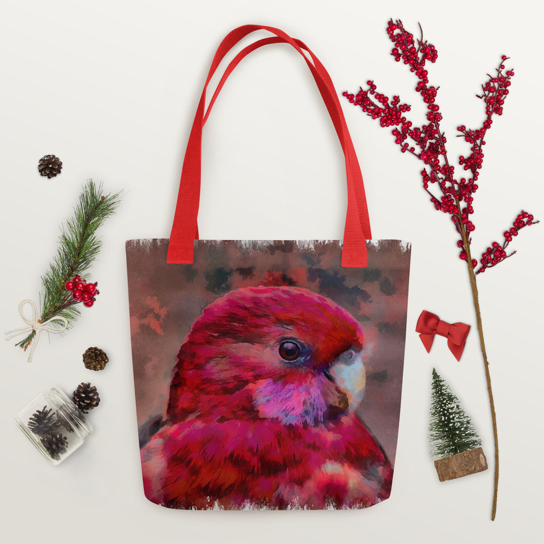 Tote bag - Crimson rosella
