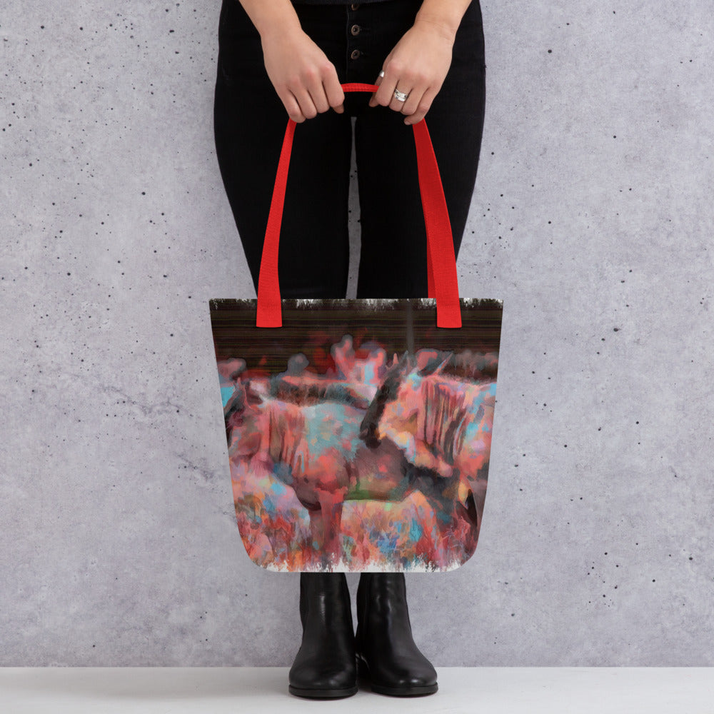 Tote bag - wildebeest