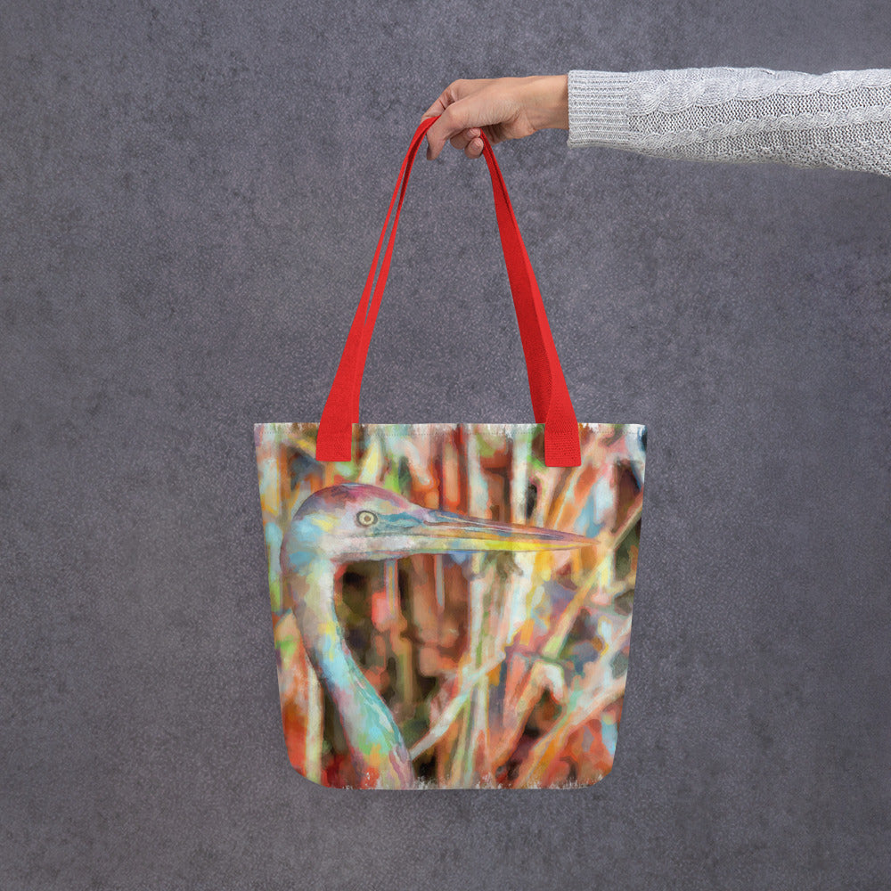 Tote bag - heron