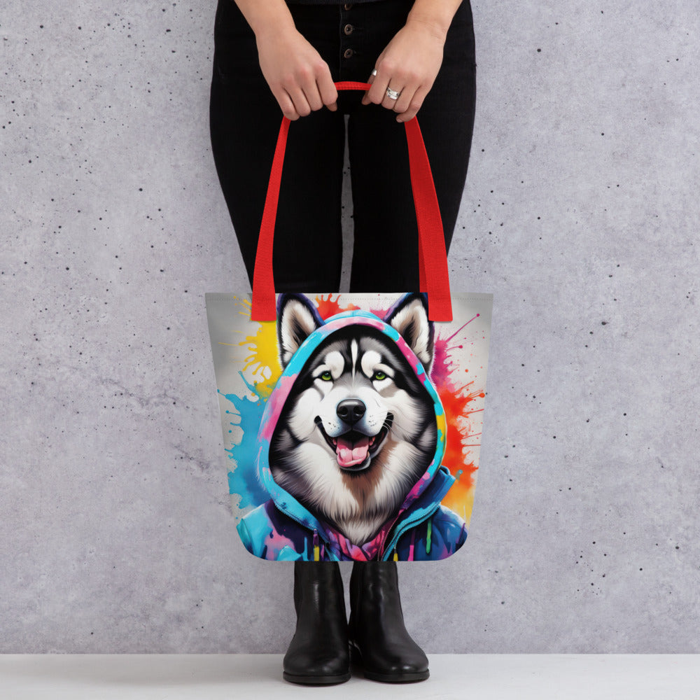 Tote bag-Alaskan Malamute