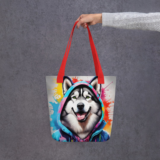 Tote bag-Alaskan Malamute