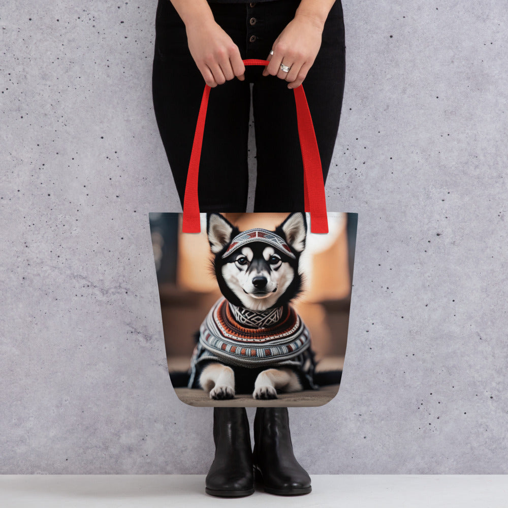 Tote bag-Alaskan Klee Kai V2