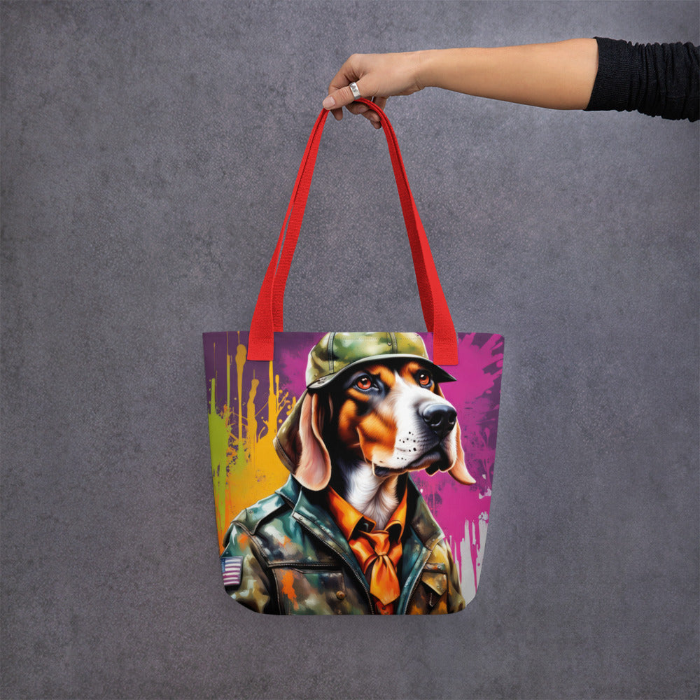 Tote bag- American English Coonhound