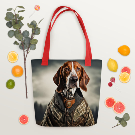 Tote bag-American English Coonhound V2