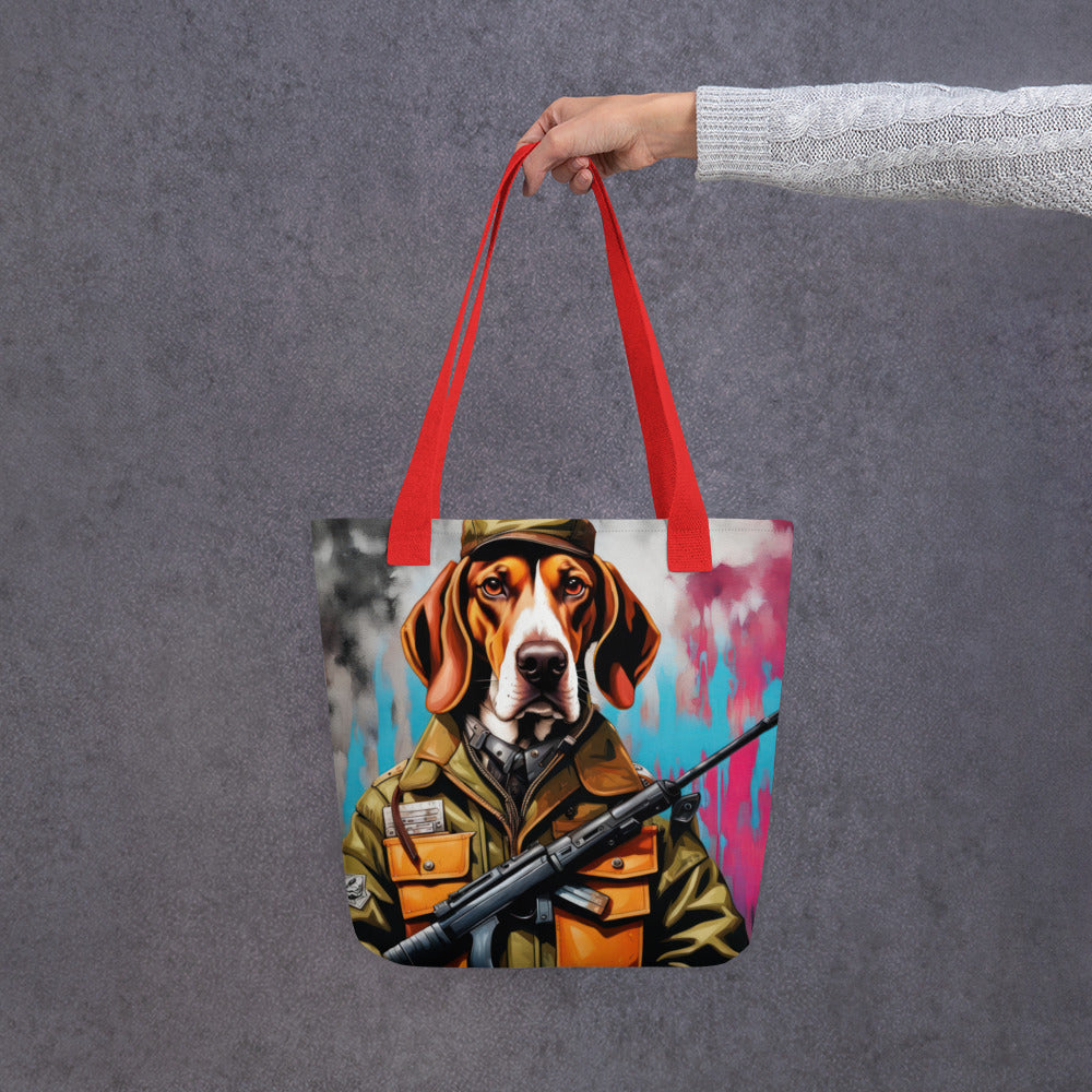 Tote bag-American English Coonhound V3