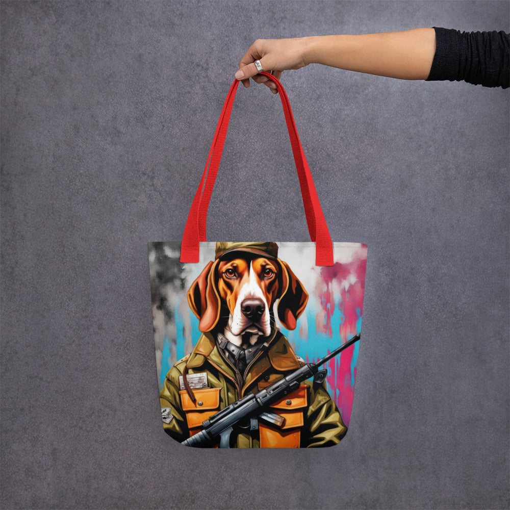 Tote bag-American English Coonhound V3