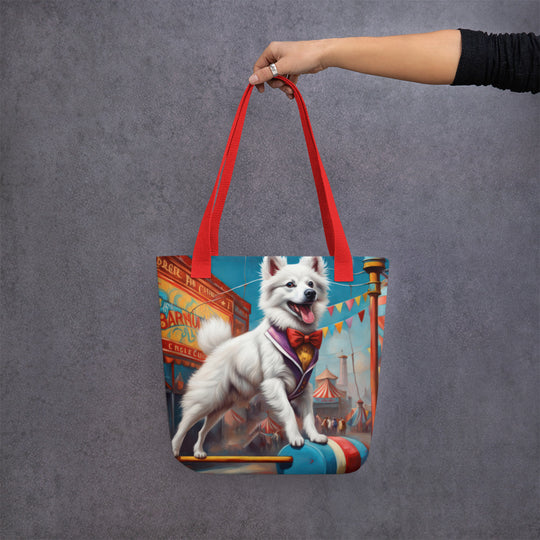 Tote bag-American Eskimo Dog V4