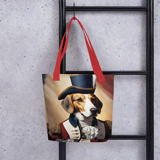 Tote bag-American Foxhound V2