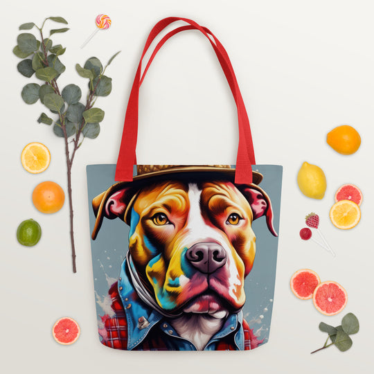 Tote bag-American Staffordshire Terrier