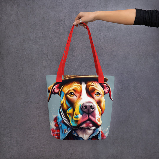 Tote bag-American Staffordshire Terrier