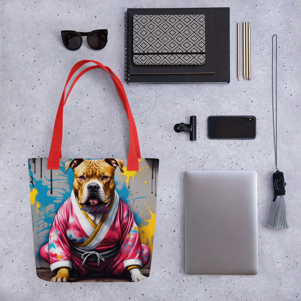 Tote bag-American Staffordshire Terrier V7