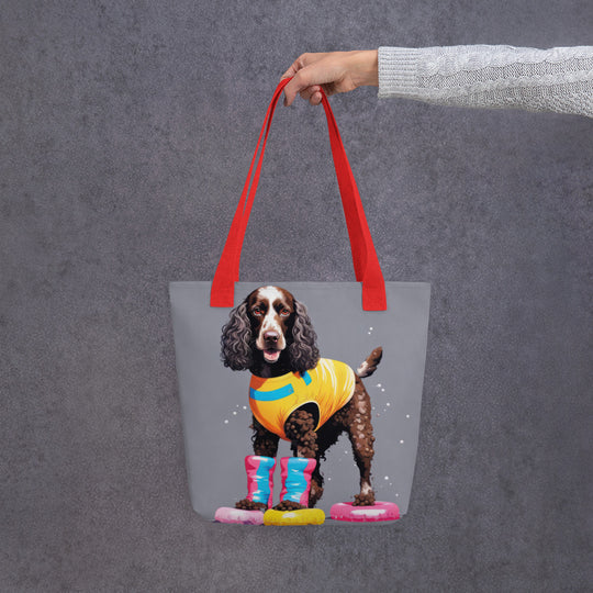 Tote bag-American Water Spaniel V2