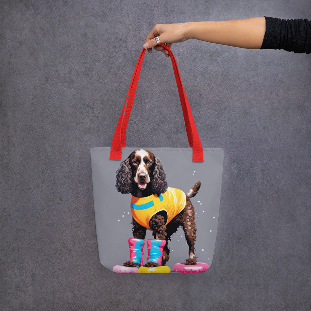 Tote bag-American Water Spaniel V2