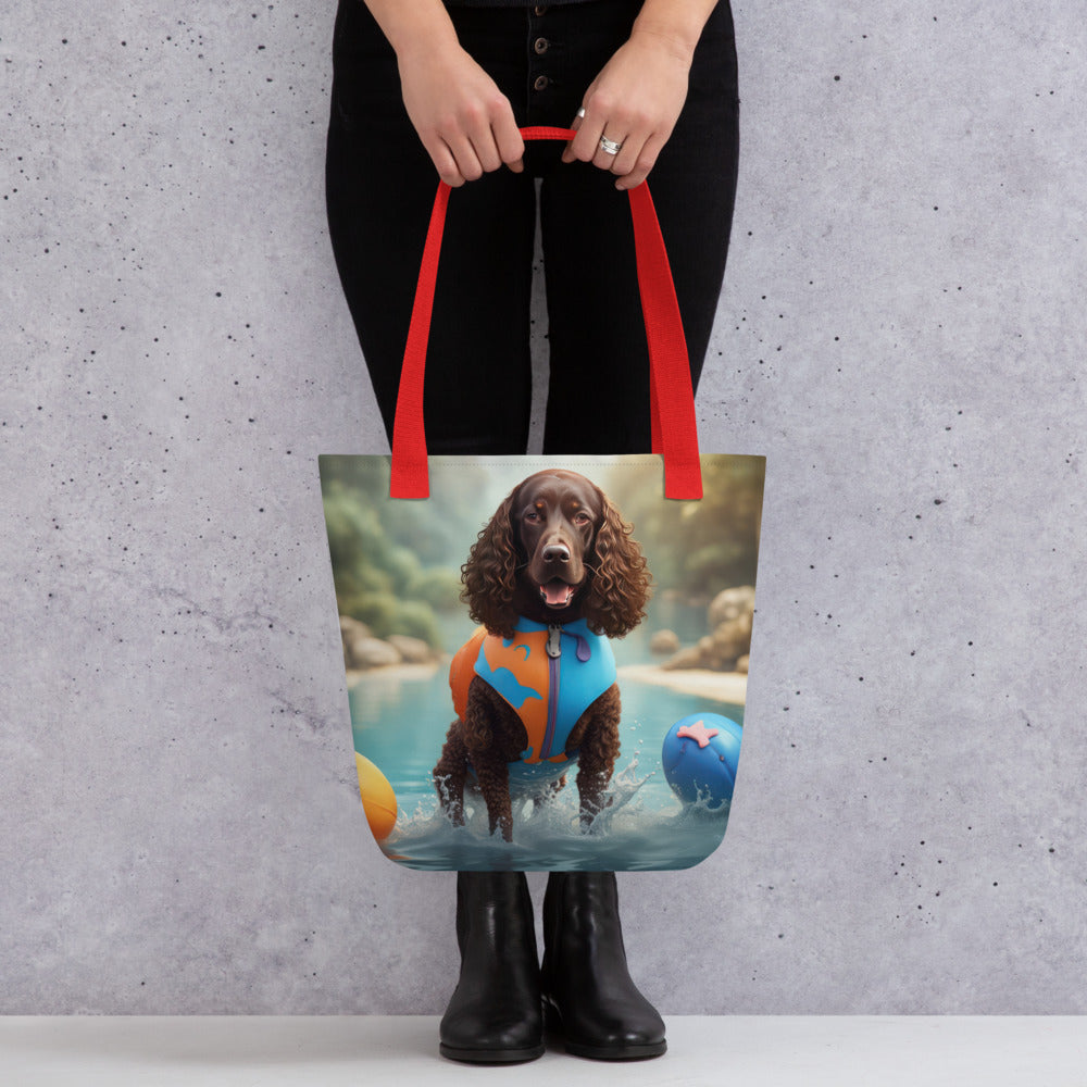 Tote bag-American Water Spaniel V3