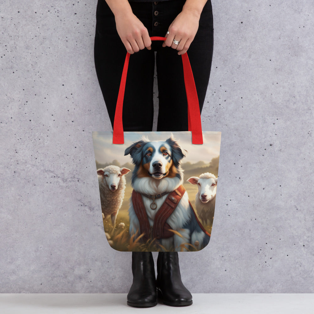 Tote bag-Australian Shepherd V2