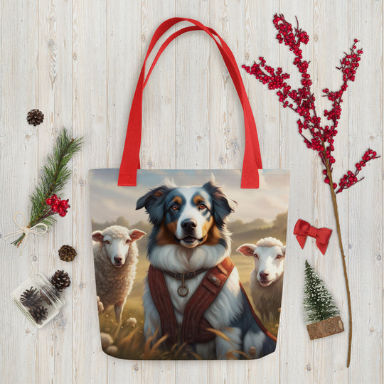 Tote bag-Australian Shepherd V2