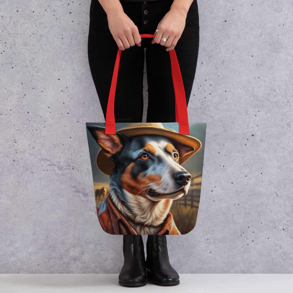 Tote bag-Australian Cattle Dog V3