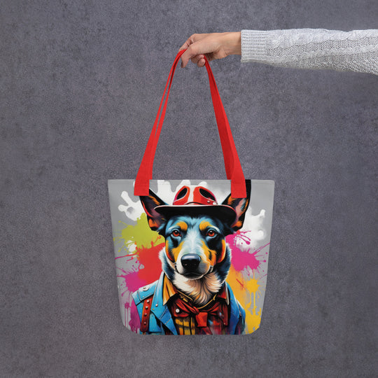 Tote bag-Australian Cattle Dog V2