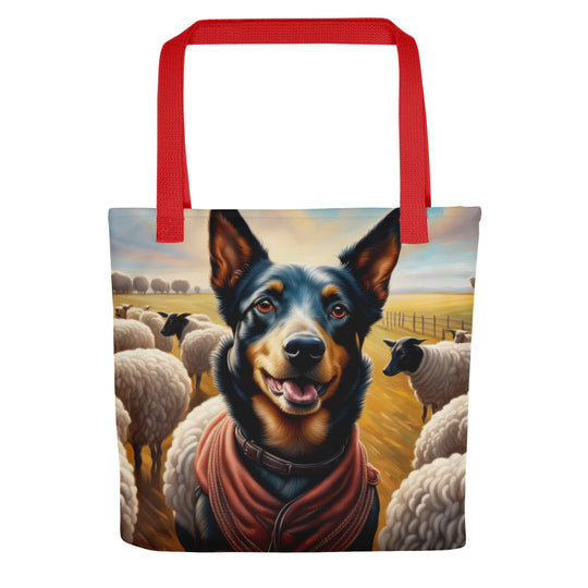 Tote bag-Australian Cattle Dog V4