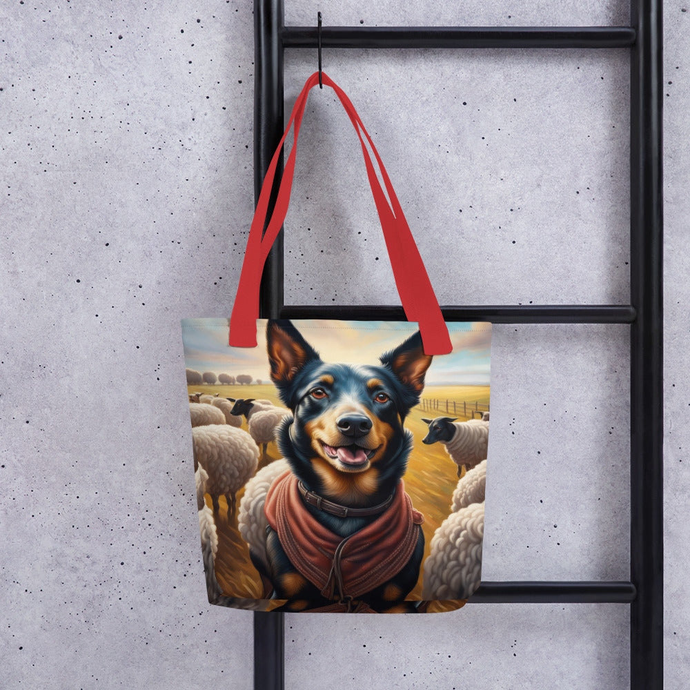 Tote bag-Australian Cattle Dog V4