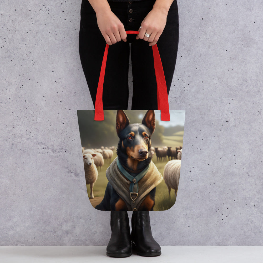 Tote bag-Australian Cattle Dog V6