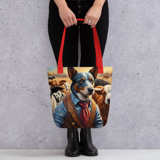 Tote bag-Australian Cattle Dog V7