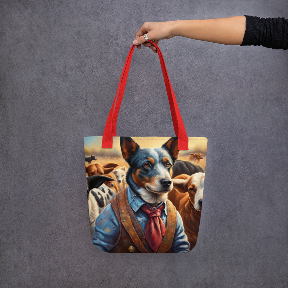 Tote bag-Australian Cattle Dog V7