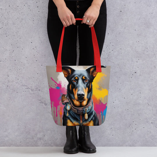 Tote bag-Beauceron Dog