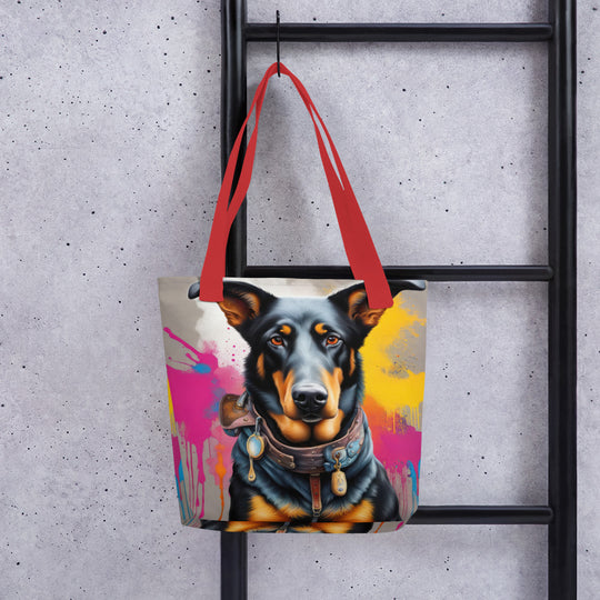 Tote bag-Beauceron Dog