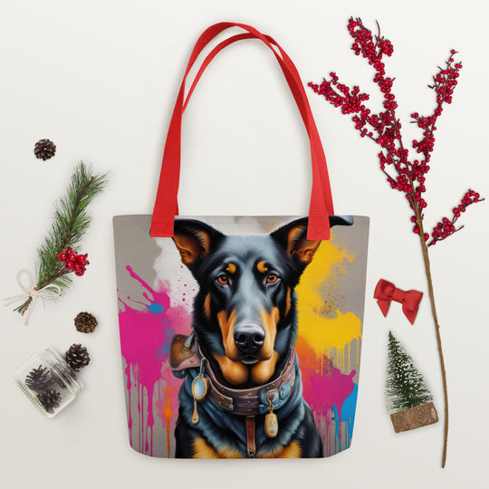 Tote bag-Beauceron Dog