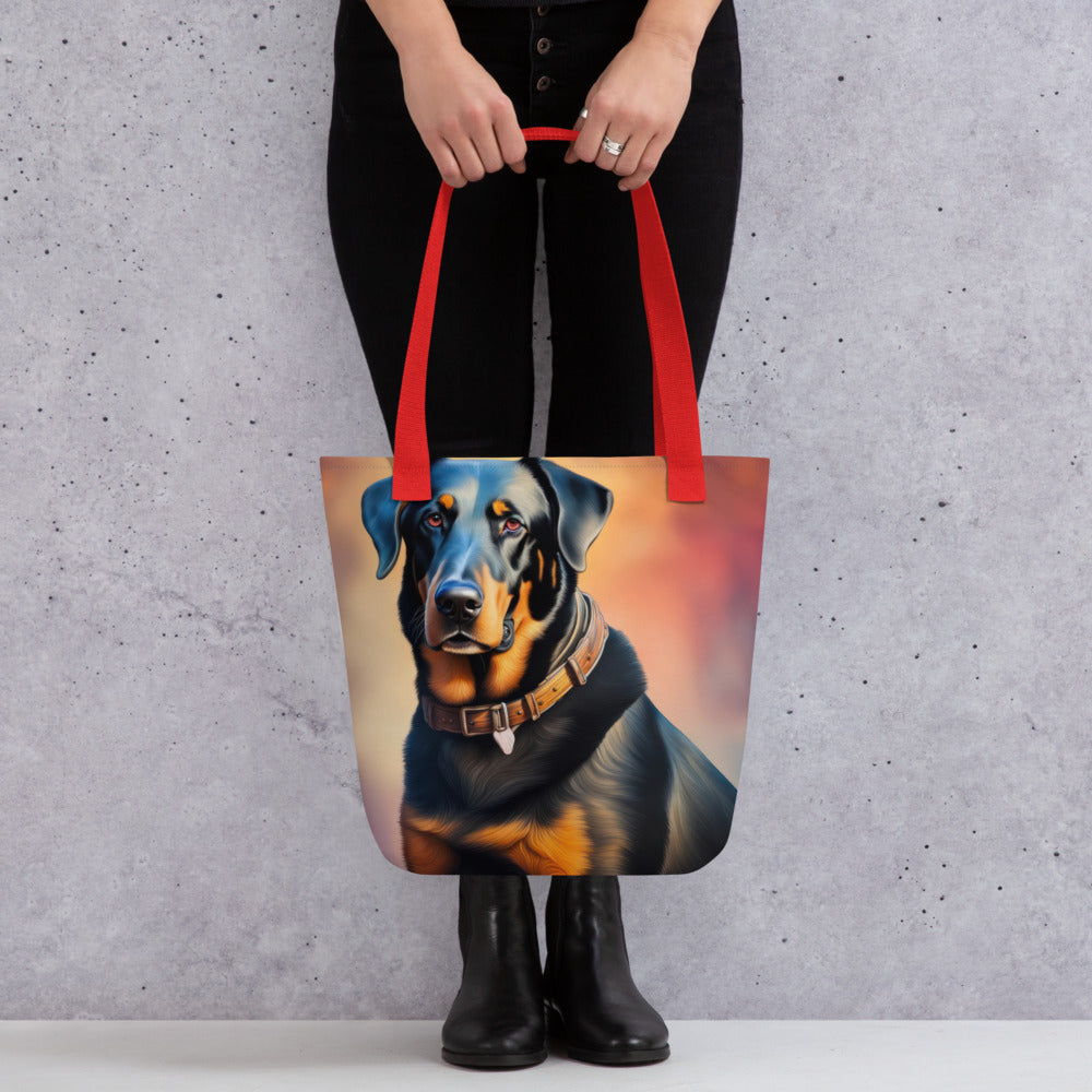 Tote bag-Beauceron Dog V3