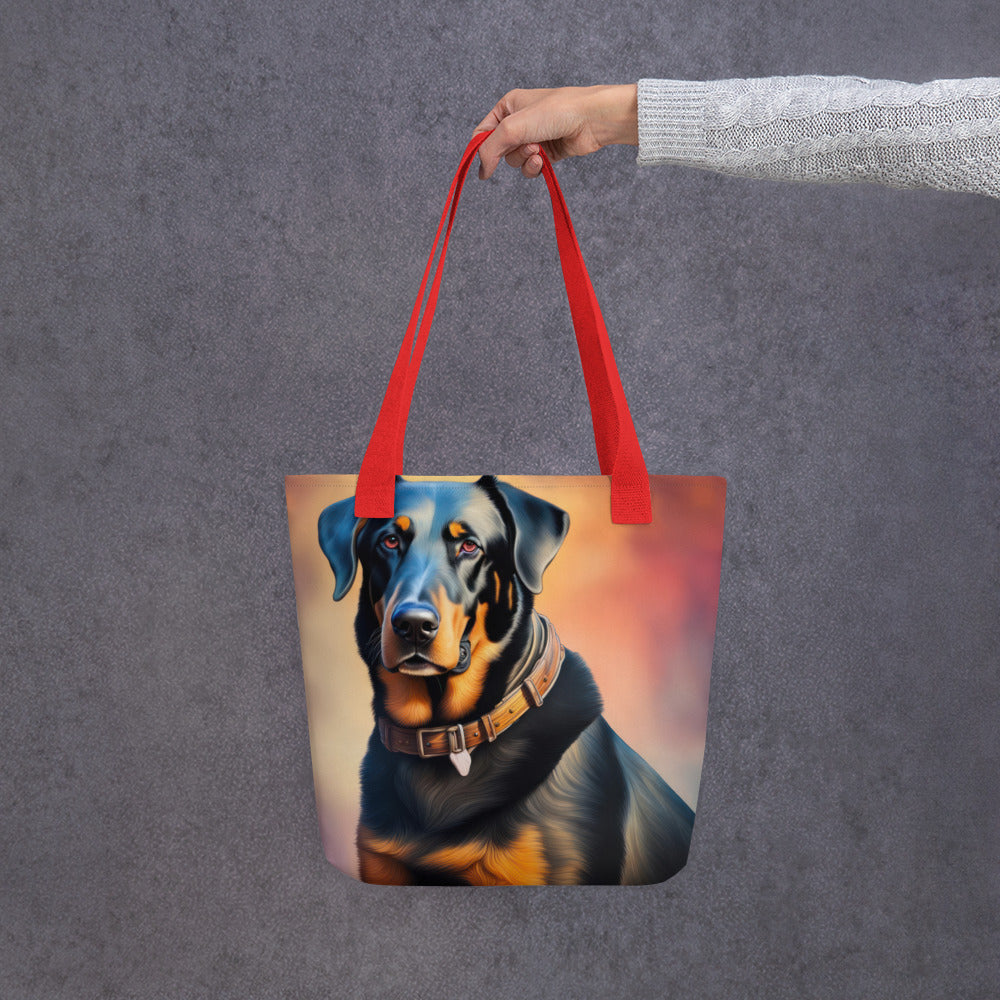 Tote bag-Beauceron Dog V3