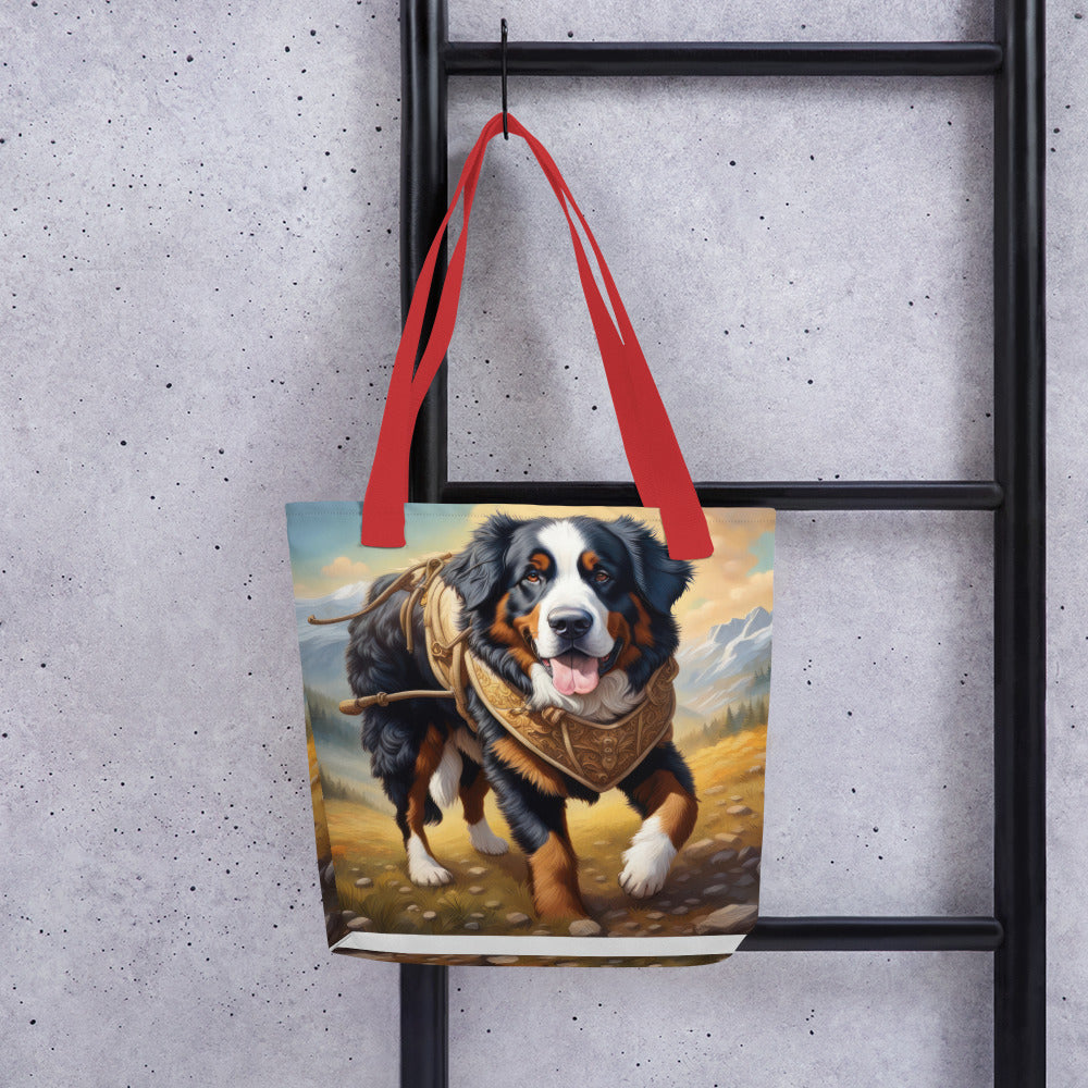 Tote bag-Bernese Mountain Dog V4