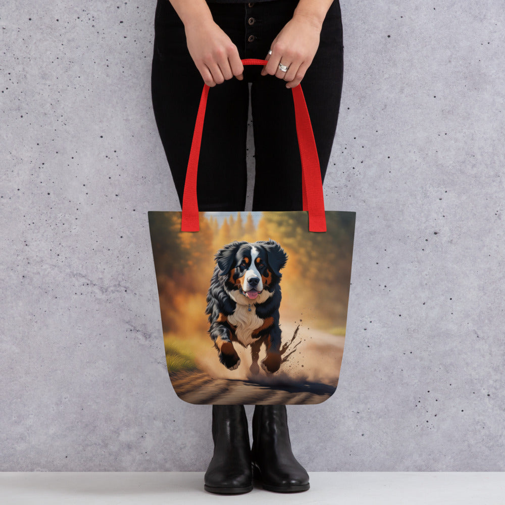 Tote bag-Bernese Mountain Dog V5