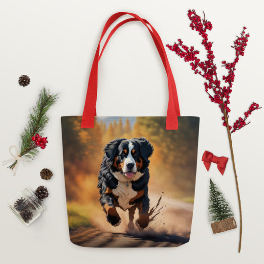 Tote bag-Bernese Mountain Dog V5