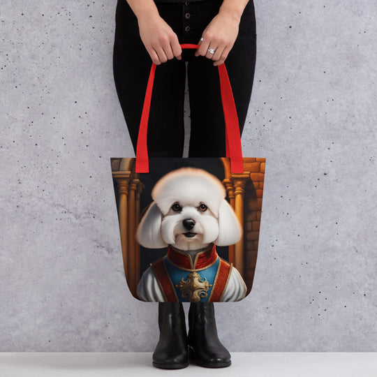 Tote bag-Bichon Frise Dog V2