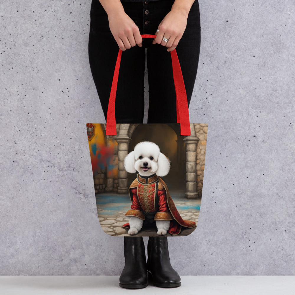 Tote bag-Bichon Frise Dog V3