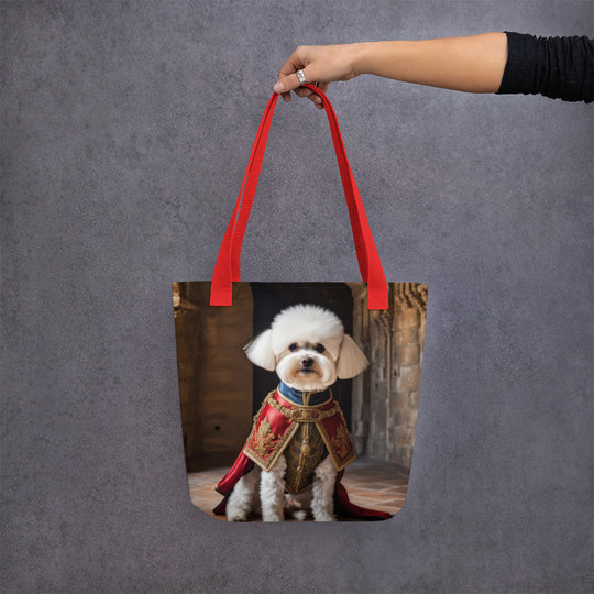 Tote bag-Bichon Frise Dog V4